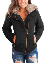 Load image into Gallery viewer, Maolijer Women's Reversible Puffer Jacket Lightweight Packable Full-Zip Water-Resistant Winter Coat