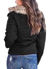 Load image into Gallery viewer, Maolijer Women's Reversible Puffer Jacket Lightweight Packable Full-Zip Water-Resistant Winter Coat