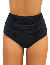 Load image into Gallery viewer, Maolijer Women's High Waist Swimsuit Bikini Tankini Bottom Shirred Swim Skirt