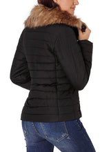 Load image into Gallery viewer, Maolijer Women's Reversible Puffer Jacket Lightweight Packable Full-Zip Water-Resistant Winter Coat