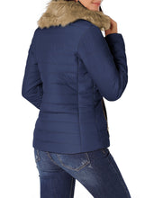 Load image into Gallery viewer, Maolijer Women's Reversible Puffer Jacket Lightweight Packable Full-Zip Water-Resistant Winter Coat