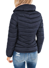 Load image into Gallery viewer, Maolijer Women's Reversible Puffer Jacket Lightweight Packable Full-Zip Water-Resistant Winter Coat