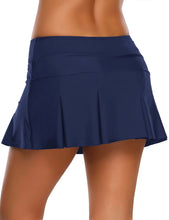 Load image into Gallery viewer, Maolijer Women's High Waist Swimsuit Bikini Tankini Bottom Shirred Swim Skirt