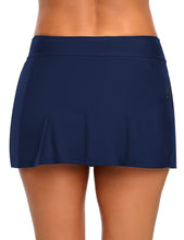 Load image into Gallery viewer, Maolijer Women's High Waist Swimsuit Bikini Tankini Bottom Shirred Swim Skirt