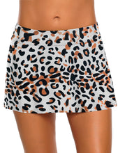 Load image into Gallery viewer, Maolijer Women&#39;s High Waist Swimsuit Bikini Tankini Bottom Shirred Swim Skirt