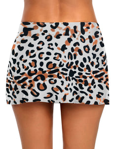 Maolijer Women's High Waist Swimsuit Bikini Tankini Bottom Shirred Swim Skirt